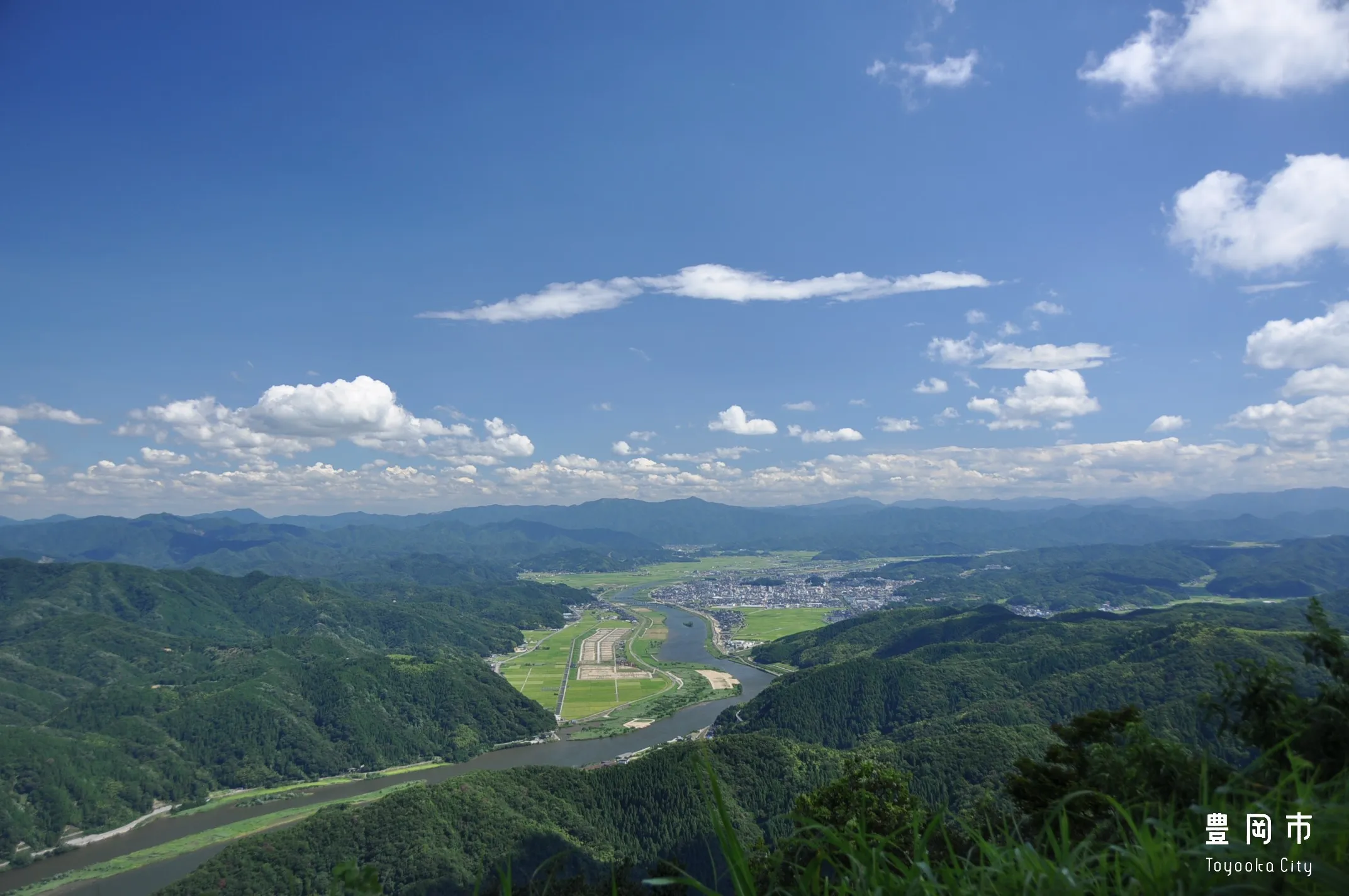 来日山からの眺望
